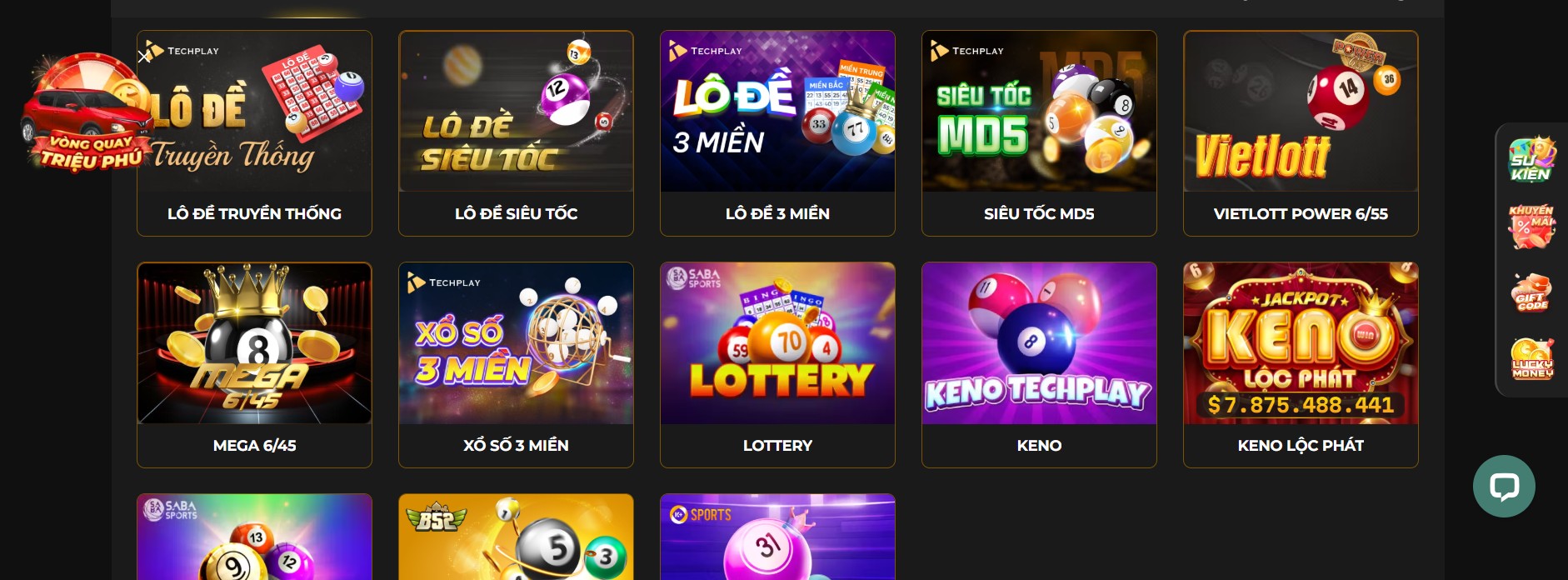 Có rất nhiều hình thức chơi lô đề tại Sky88